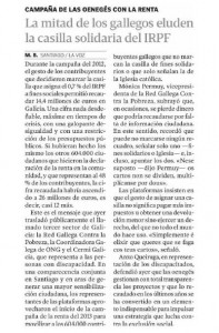 La Voz de Galicia 2013