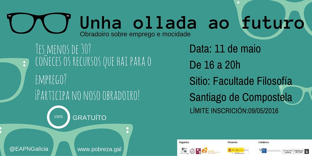 Cartel ollada ao futuro